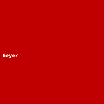 Hersteller: Geyer