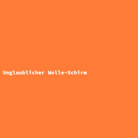 Unglaublicher Wolle-Schirm