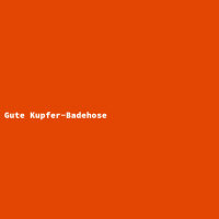 Gute Kupfer-Badehose