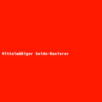 Mittelm&auml;&szlig;iger Seide-Rasierer