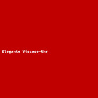 Elegante Viscose-Uhr