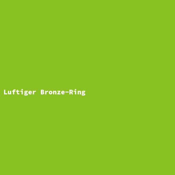 Luftiger Bronze-Ring