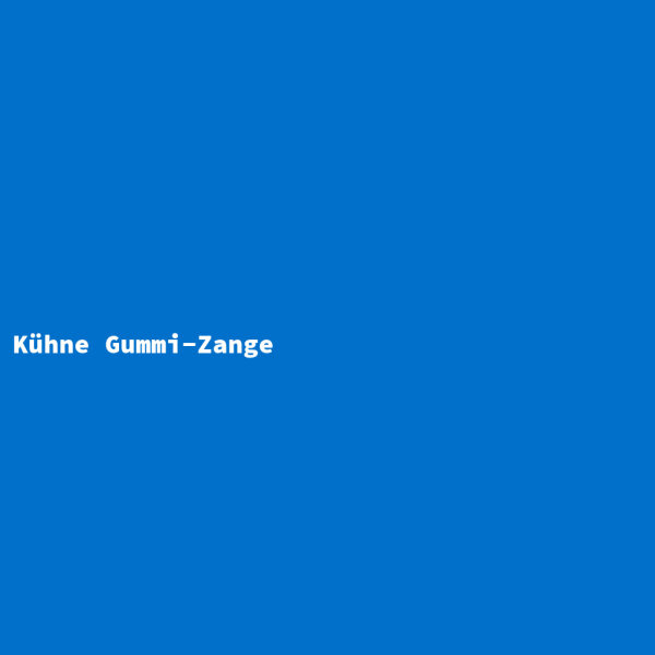 Kühne Gummi-Zange