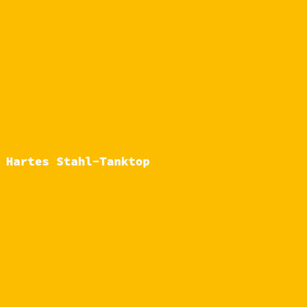 Hard Steel Tank Top